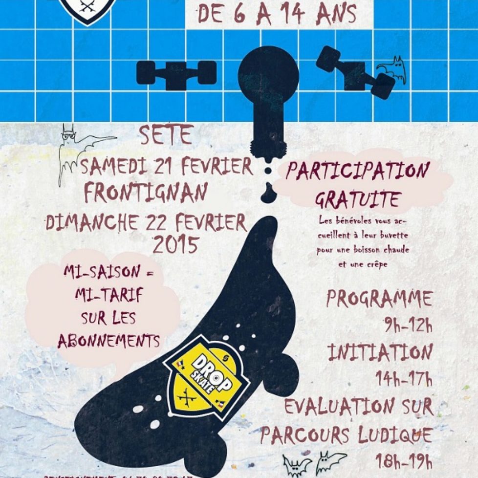 cusf ecole de skate du bassin de thau journee dropskate