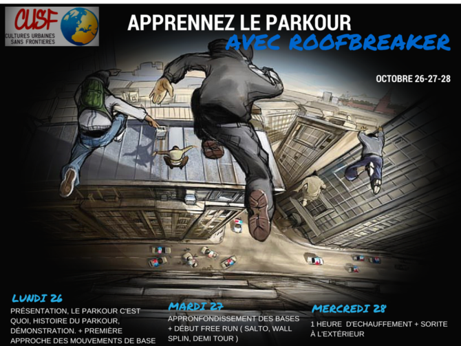 Apprennez le Parkour avec RoofBreaker pendant les vacances