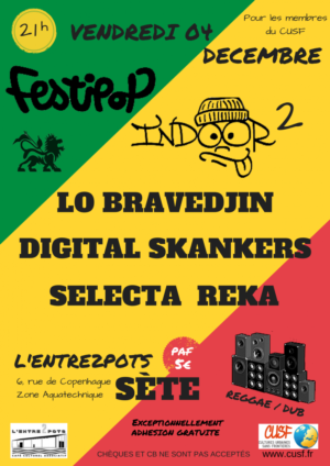 Affiche A4 Festipop Indoor 2